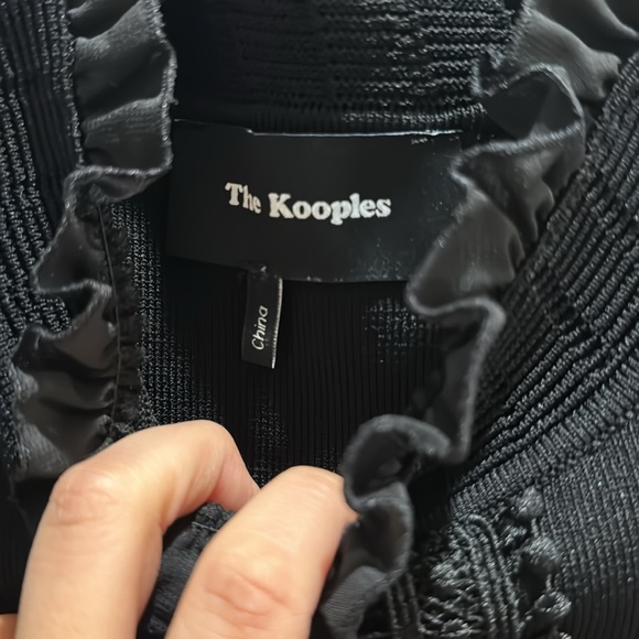 The Kooples Black Sweater Dress - Picture 5 of 7